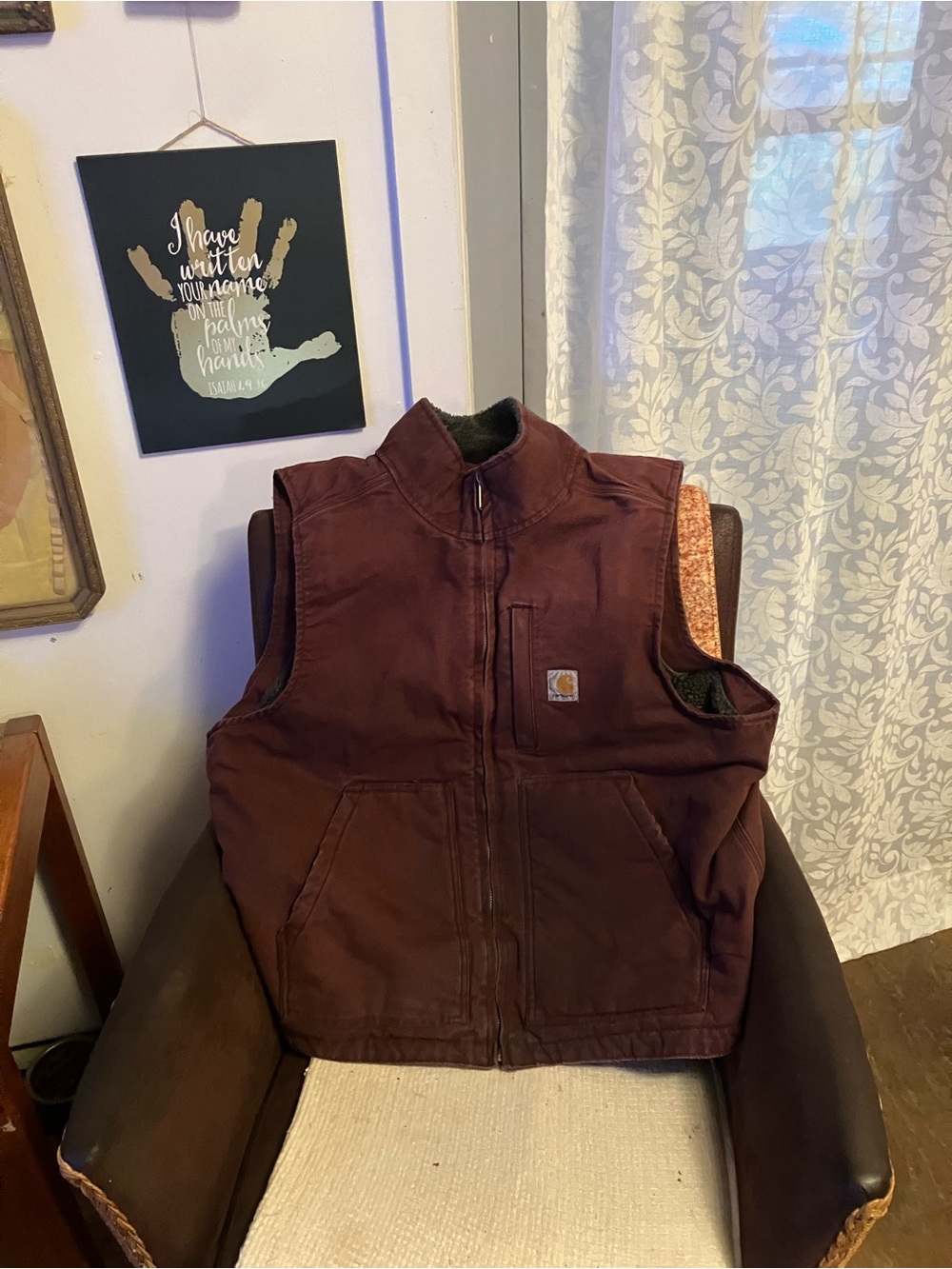 Carhartt Cranberry High Neck Sherpa Duck